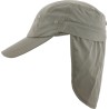 Casquette baseball en microfibre avec rabat