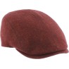 Casquette plate laine une avec caches-oreilles