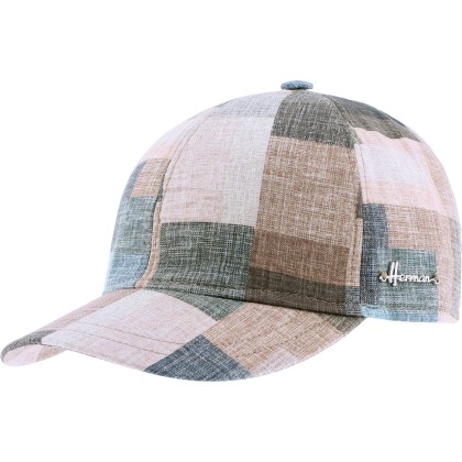 casquette baseball homme ou mixte tissu patchwork