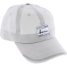 microfiber baseball cap with mesh