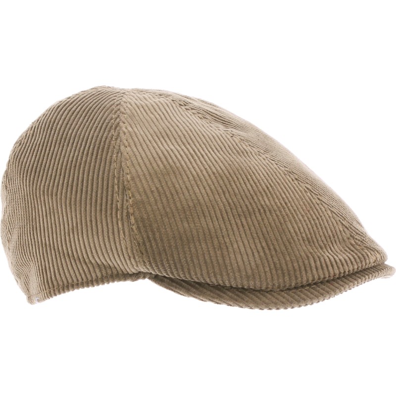 6 panels flat cap