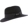 Chapeau grand bord coupé cousu, en feutre de laine