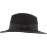 Chapeau grand bord coupé cousu, en feutre de laine
