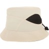 Microfiber plain color sunhat, qith mesh and drawstring