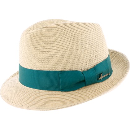 chapeau de paille papier ete