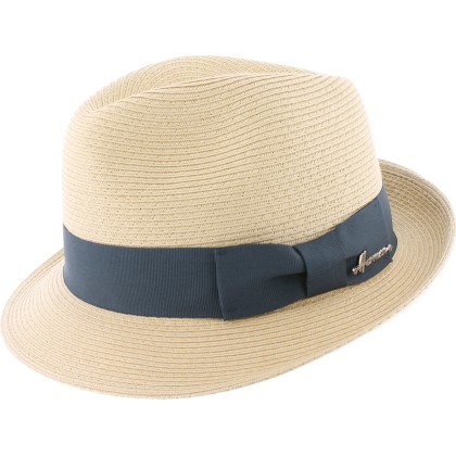 chapeau de paille papier ete