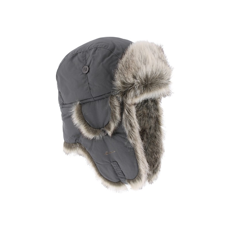 chapka hiver en fausse fourrure