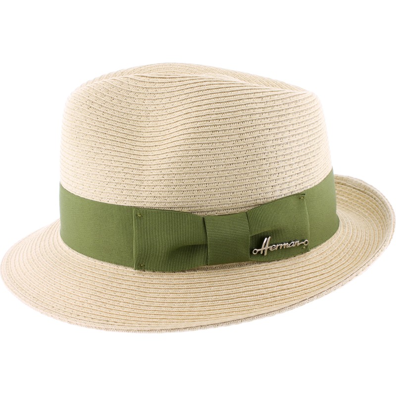 chapeau ceinture verte