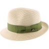 chapeau ceinture verte