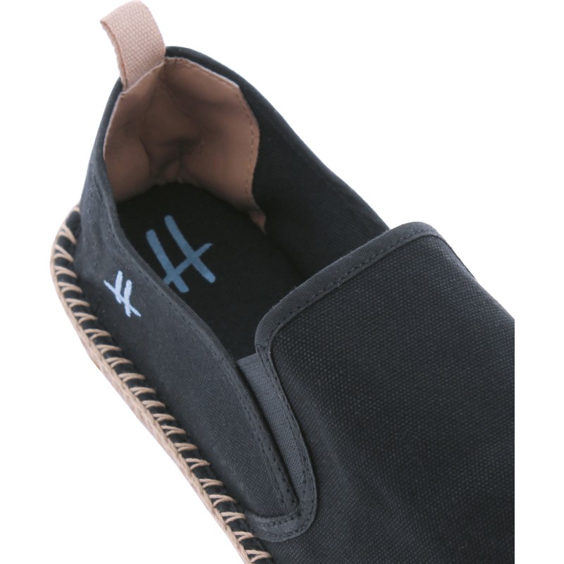 espadrille renfort talon et semelle
