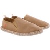 Espadrilles en coton unies avec semelle intérieure confortable en coto