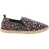 Espadrilles en coton, à motifs, avec semelle intérieure confortable en
