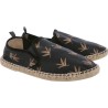 Espadrilles en coton, à motifs, avec semelle intérieure confortable en