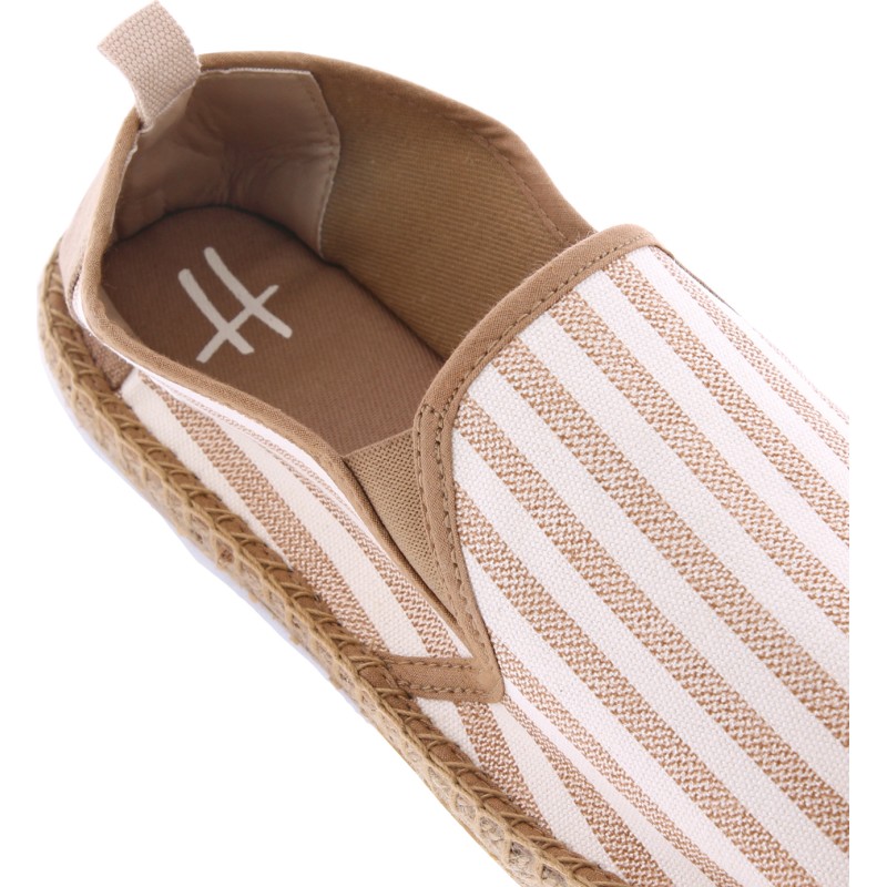 espadrille avec renfort talon et semelle