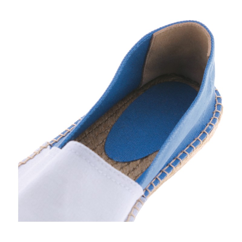 espadrille d'ete a renfort talon et semelle