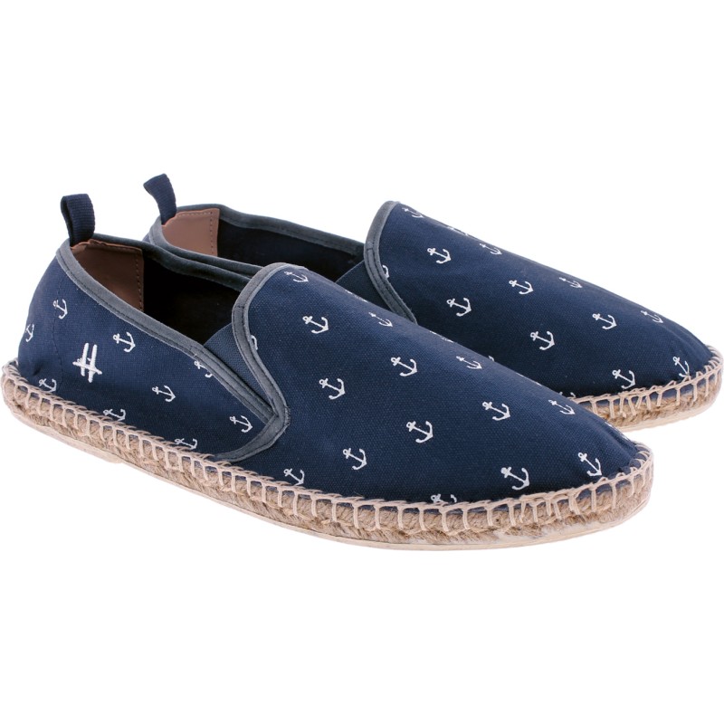 Espadrilles en coton, à motifs, avec semelle intérieure confortable en