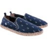 Espadrilles en coton, à motifs, avec semelle intérieure confortable en
