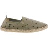 Pattern, cotton espadrilles, with comfortable cotton fabric insole, el
