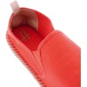 Espadrilles en coton unies avec semelle intérieure confortable en coto