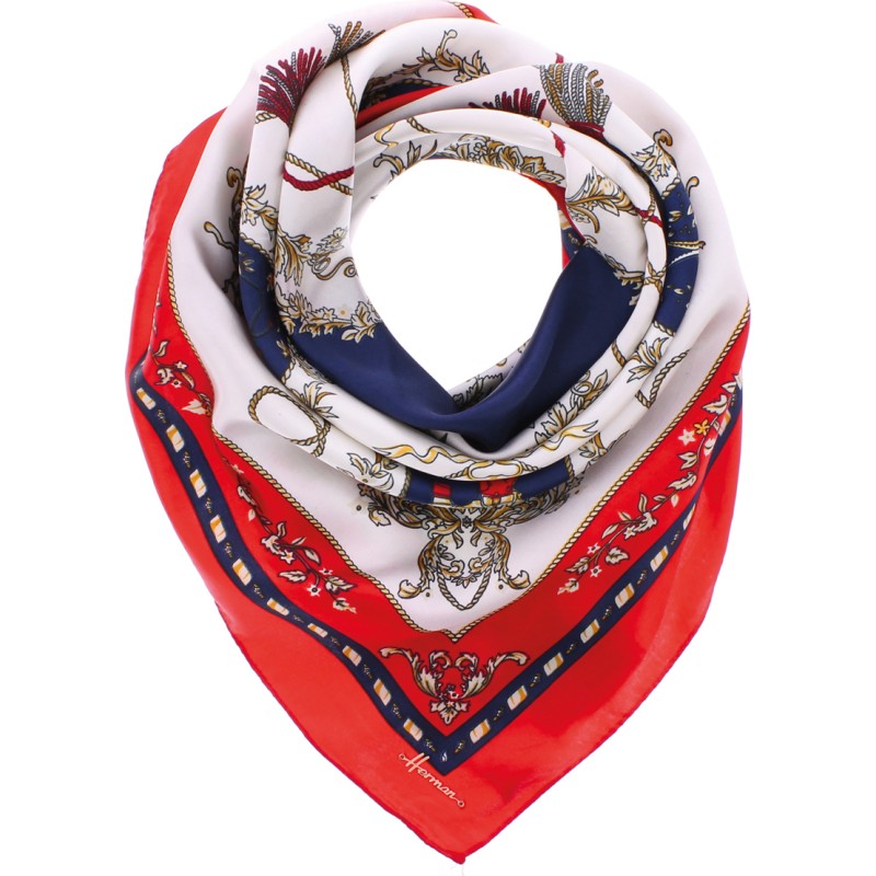 FOULARD 90x90 AVEC BOITE
