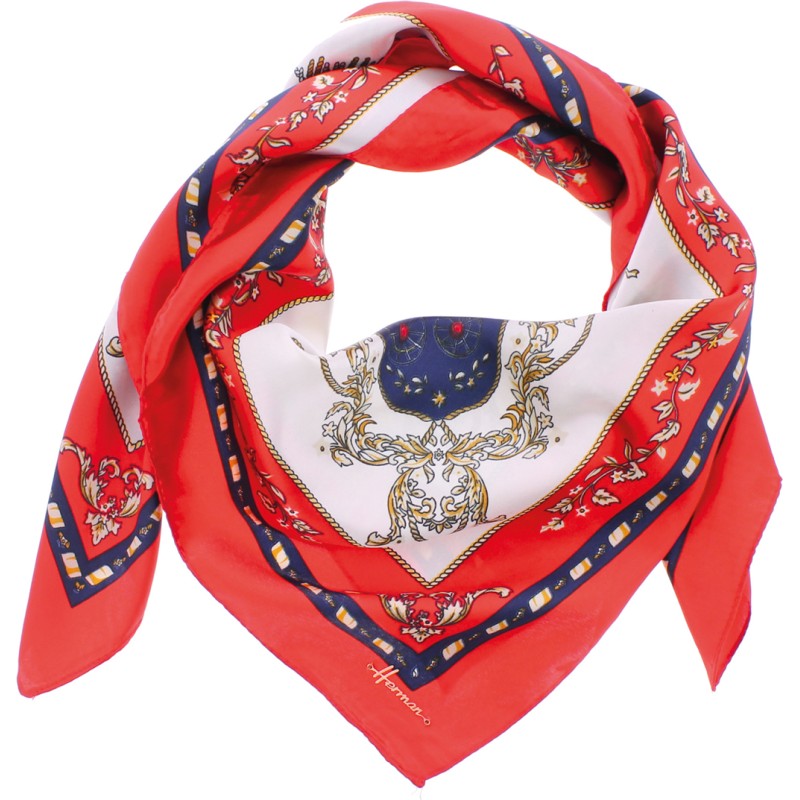 FOULARD 90x90 AVEC BOITE