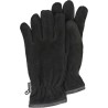 gant femme en polaire noir