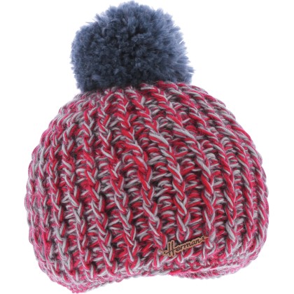 bonnet enfant pompon maille