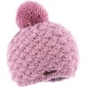 bonnet enfant pompon rose