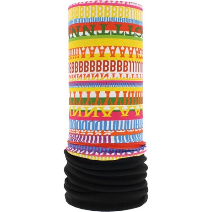 Multifonctionnal tube with fleece bottom