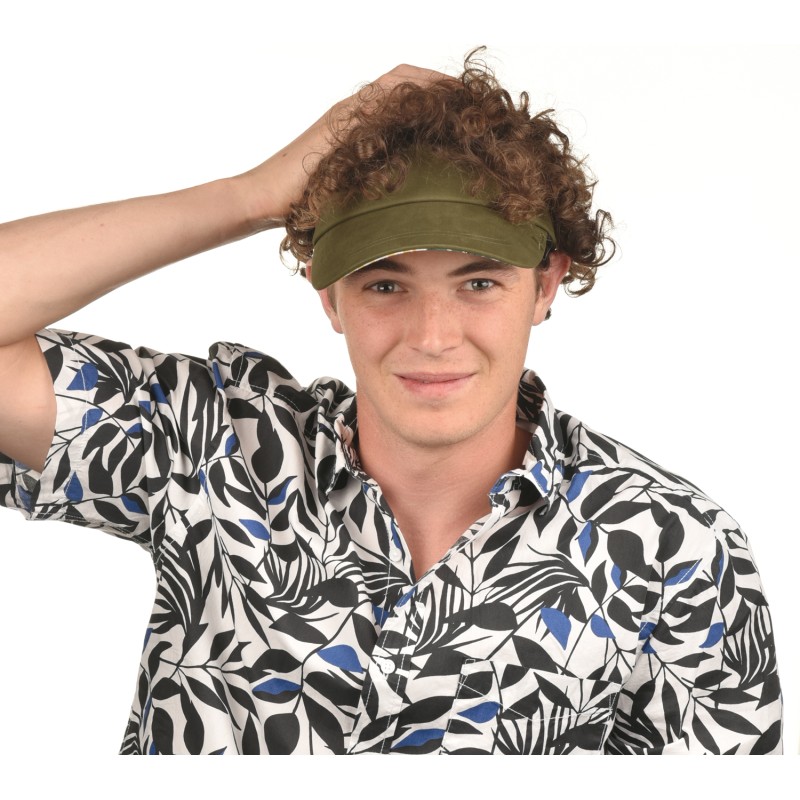 Visière unie avec boucle de serrage