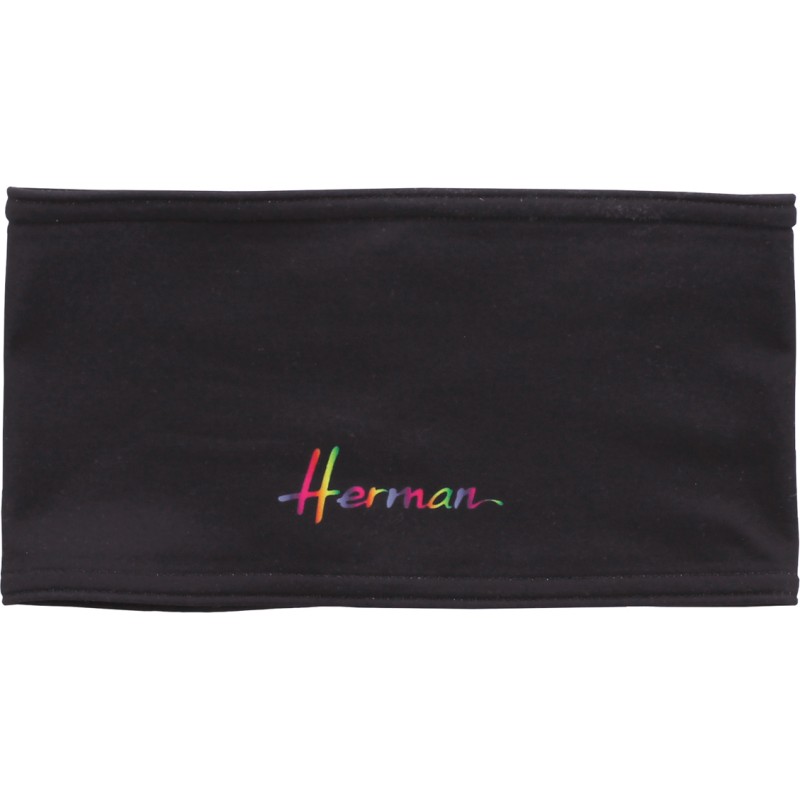 bandeau sport herman en softshell noir
