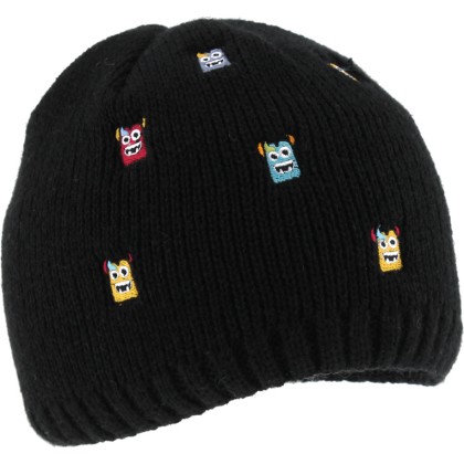 bonnet enfant broderies monstres
