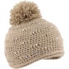 Bonnet avec strass et pompon