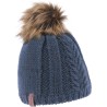 bonnet enfant pompon fausse fourrure