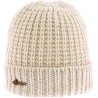 Bonnet enfant avec revers uni tricoté avec 80% de fil de plastique rec