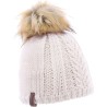 bonnet pompon fausse fourrure