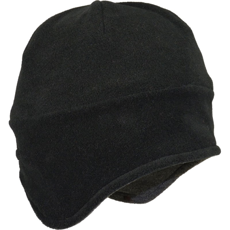 Bonnet enfant polar reversible bicolore + lien de serrage
