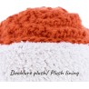 bonnet doublé plush chaud