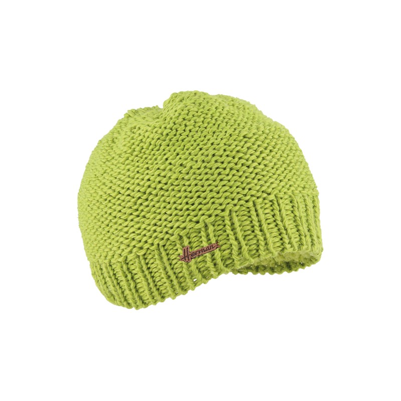 Bonnet enfant rond tricot uni doublé plush
