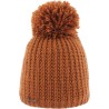 Bonnet enfant uni tricoté avec 80% de fil de plastique recyclé, avec p